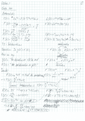 MATH 125 Final: Final Cheat Sheet - OneClass