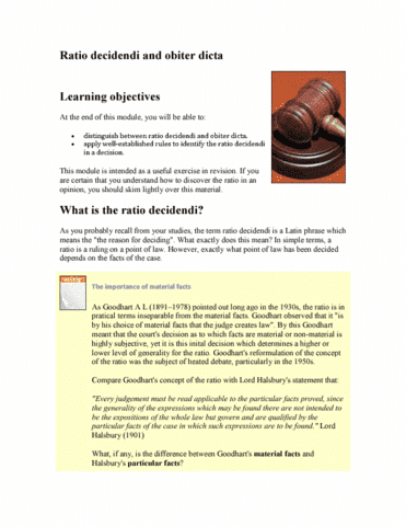 Is ratio decidendi binding image